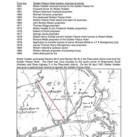 Historical Hotels of Upper Hutt; Golden Fleece Hotel