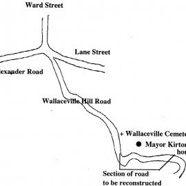 Wallaceville Hill Road improvement; mayor's home affected