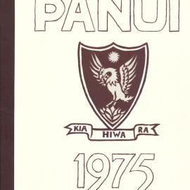 Heretaunga College Panui school magazine, 1975