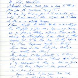 Letter from J.A. Hazelwood to Colin Gibbs, 1963