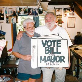 David Bellamy with Bill Tito, 2000 