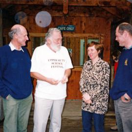 David Bellamy in conversation at Staglands, 2000