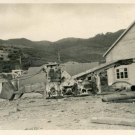 Rimutaka Tunnel construction; mucker