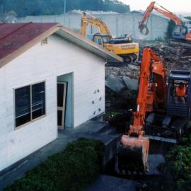 South Pacific Tyres; canteen demolition 4.