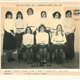 Upper Hutt Swimming Club synchronised swimming team, 1978