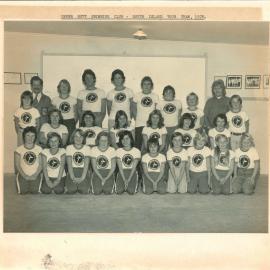 Upper Hutt Swimming Club South Island tour team, 1978