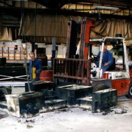 South Pacific Tyres; after closure; base of 84-inch mill or fabric calender