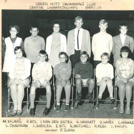 Upper Hutt Swimming Club, centre championships, 1969/70