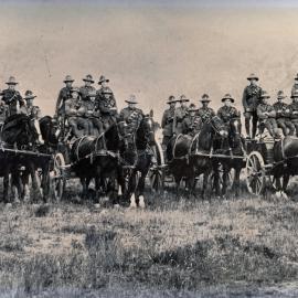 New Zealand Army Service Corps; Trentham Camp, 1923