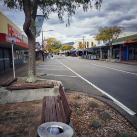 Main Street during Covid-19 Level 4 lockdown