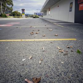 Mitre 10 car park during Covid-19 level 4 lockdown