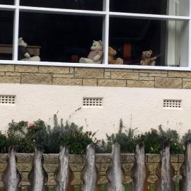 Teddy Bear window display, Pinehaven 04