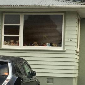 Teddy Bear window display, Pinehaven 03