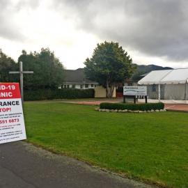 Covid-19 testing clinic, Fergusson Drive (1 of 2)