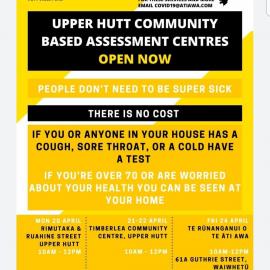 Te Awakairangi Health Network Covid-19 social media post