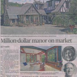 Dominion  Post article; Sale of Beechdale