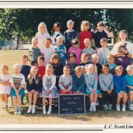Upper Hutt School, Room 7; 1993