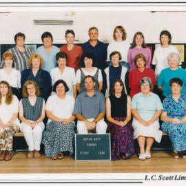 Upper Hutt School, Staff; 1995