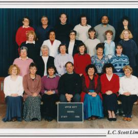 Upper Hutt School, Staff; 1996