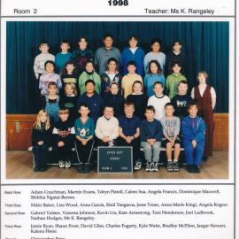 Upper Hutt School, Room 2; 1998