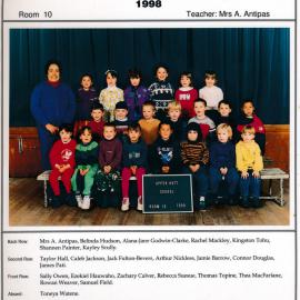 Upper Hutt School, Room 10; 1998