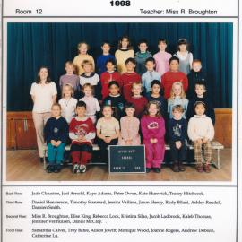 Upper Hutt School, Room 12; 1998