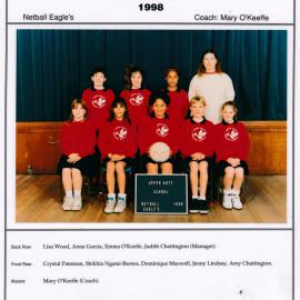 Upper Hutt School, Netball 'Eagles'; 1998