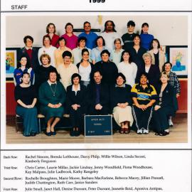 Upper Hutt School, Staff; 1999