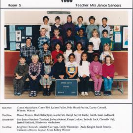 Upper Hutt School, Room 5; 1999