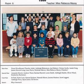 Upper Hutt School, Room 6; 1999