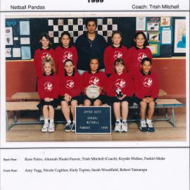 Upper Hutt School, Netball 'Pandas'; 1999
