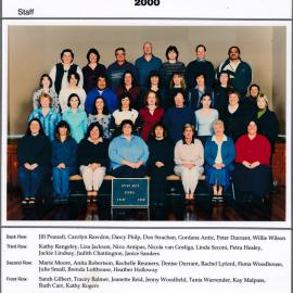 Upper Hutt School, Staff; 2000