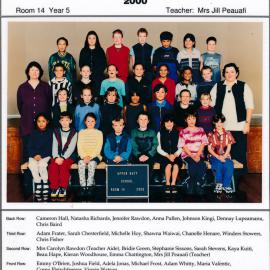Upper Hutt School, Room 14, Year 5; 2000