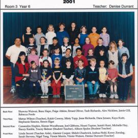Upper Hutt School, Room 3; 2001