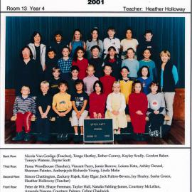 Upper Hutt School, Room 13; 2001