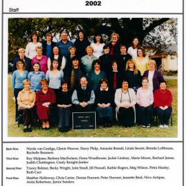 Upper Hutt School, Staff; 2002