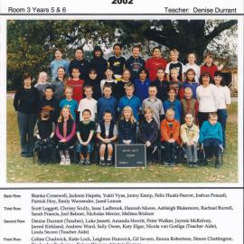 Upper Hutt School, Room 3; 2002