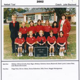 Upper Hutt School, Netball 'Tuis'; 2002