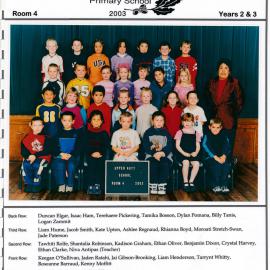 Upper Hutt School, Room 4; 2003