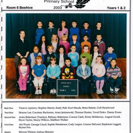 Upper Hutt School, Room 6; 2003