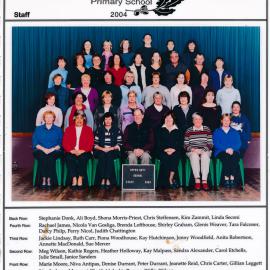 Upper Hutt School, Staff; 2004