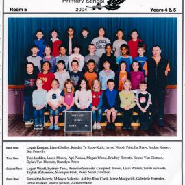 Upper Hutt School, Room 5; 2004