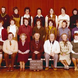 Upper Hutt School, Staff; 1979