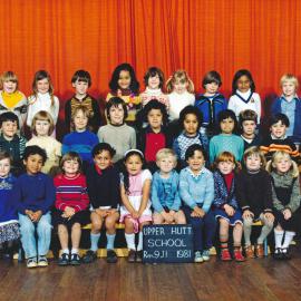 Upper Hutt School, Room 9, J1; 1981