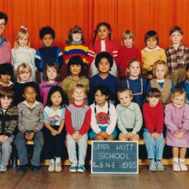 Upper Hutt School, Room 8, New Entrants; 1985