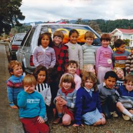 Upper Hutt School, unidentified pupils; August 1986