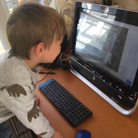 Covid-19, Preschool Zoom Mat time