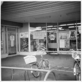 Woolworths [?] entrance; July 1977