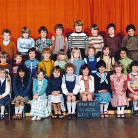 Upper Hutt School, Room 11, Standard 1; 1980