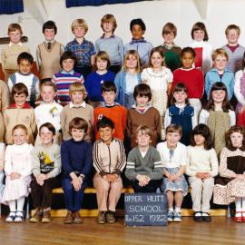 Upper Hutt School, Room 1, Standard 2; 1982
